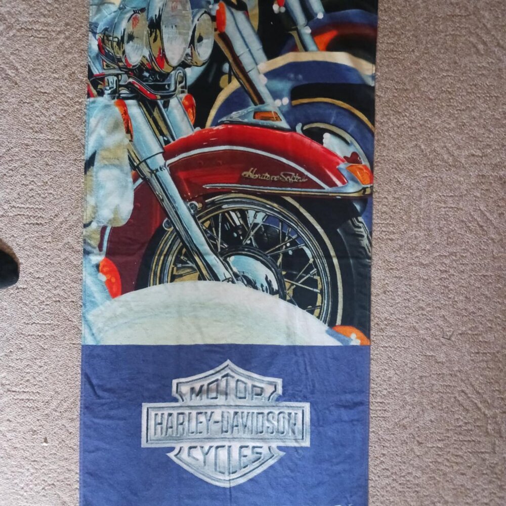 Harley Davidson Vintage beach towel